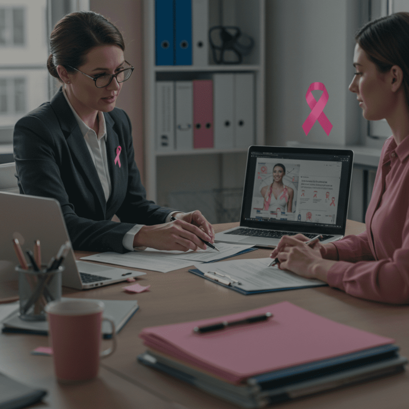 Plano de saúde empresarial: exames do câncer de mama cobertos pela ANS e como acionar