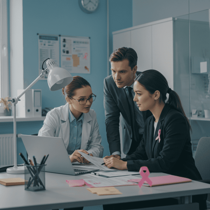 Plano de saúde empresarial: exames do câncer de mama cobertos pela ANS e como acionar